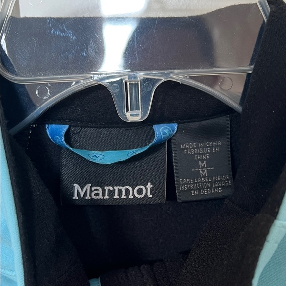 Marmot Women's Light and Dark Blue Ski Jacket - Picture 2 of 7